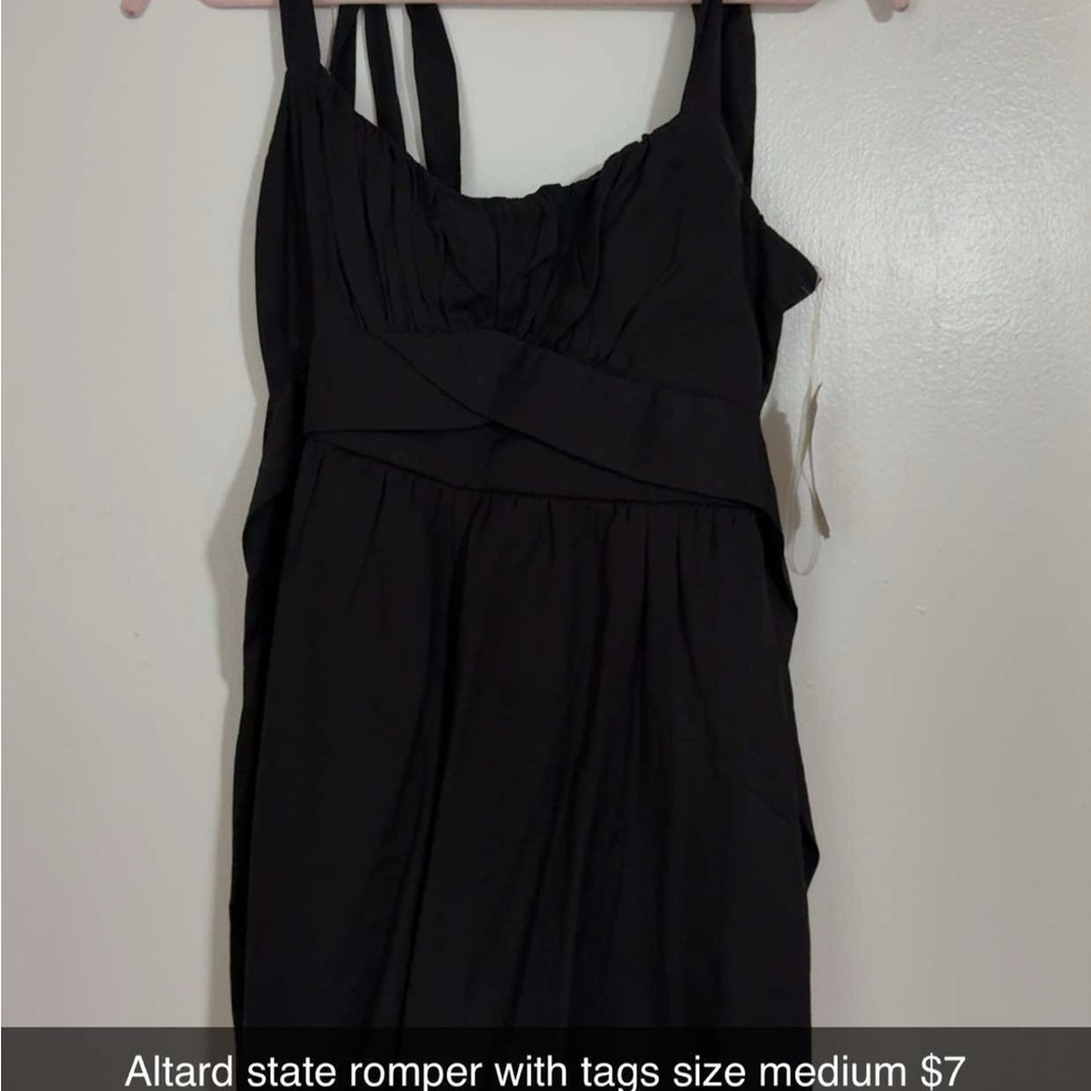 Altar'd State Black Romper